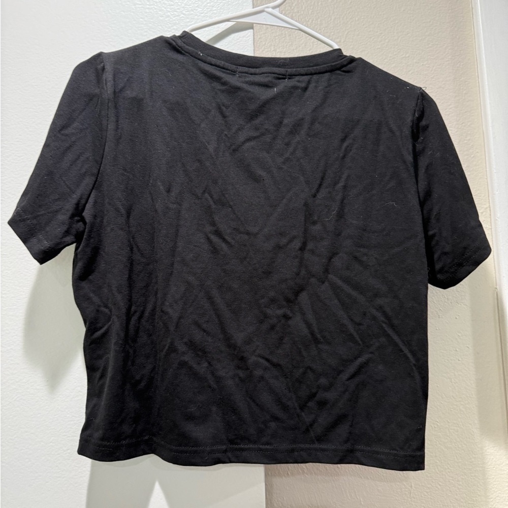 12th Tribe Black Studded Graphic Tee - Picture 4 of 4